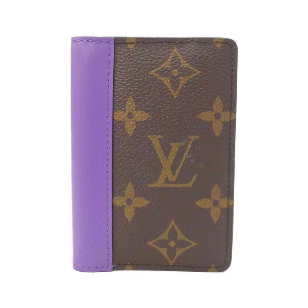 Louis Vuitton Monogram Macassar (Color Mania) Organizer de Poche M81535 Busin...